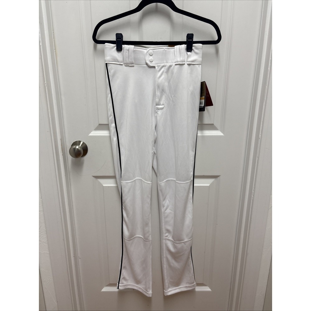 NEW! Rawlings Semi-Relaxed White Baseball Pant Pants Size Small